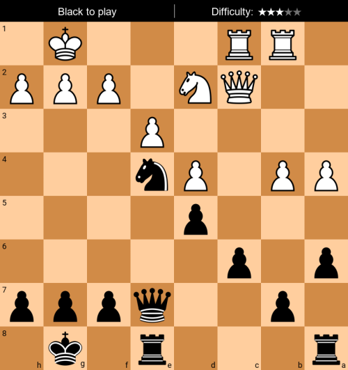 Daily Chess Puzzle Example